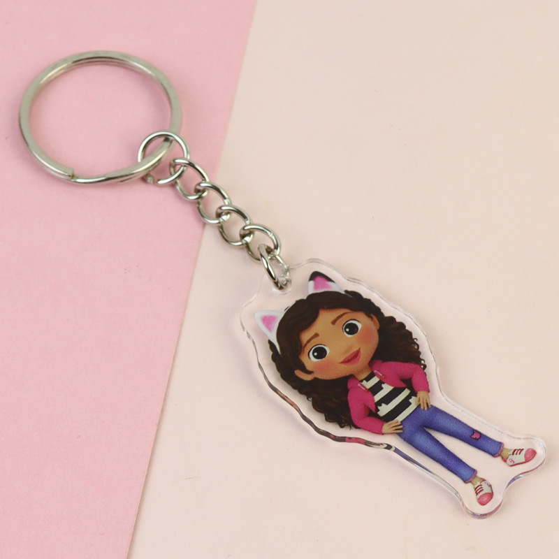 Gabi's toy house acrylic keychain in stock wholesale anime peripheral student schoolbag car pendant gift