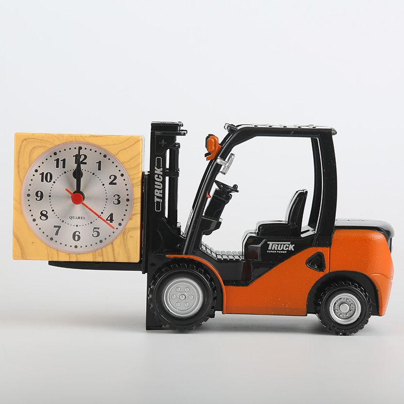 Forklift alarm clock alarm clock alarm clock fashion personality creative alarm clock student bedside clock home alarm clock