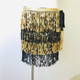Yellow black Yellow Black four layer waist chain