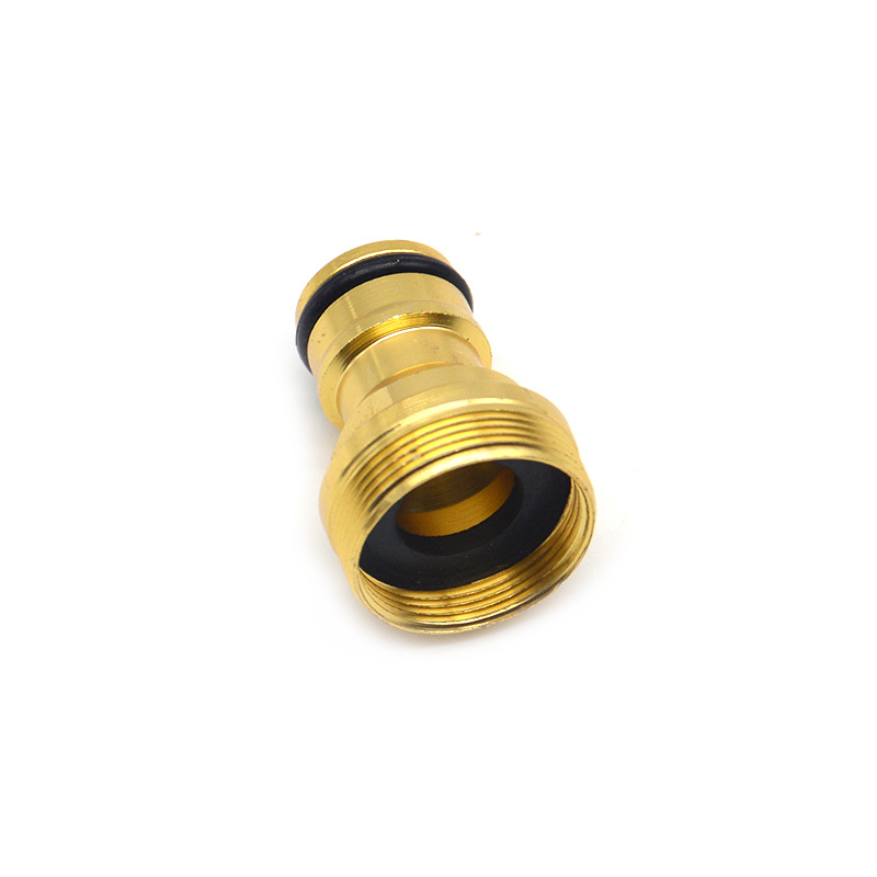 Garden tool joint aluminum copper plated inner and outer wire table basin joint, inner 22 wire outer 24 wire table basin joint