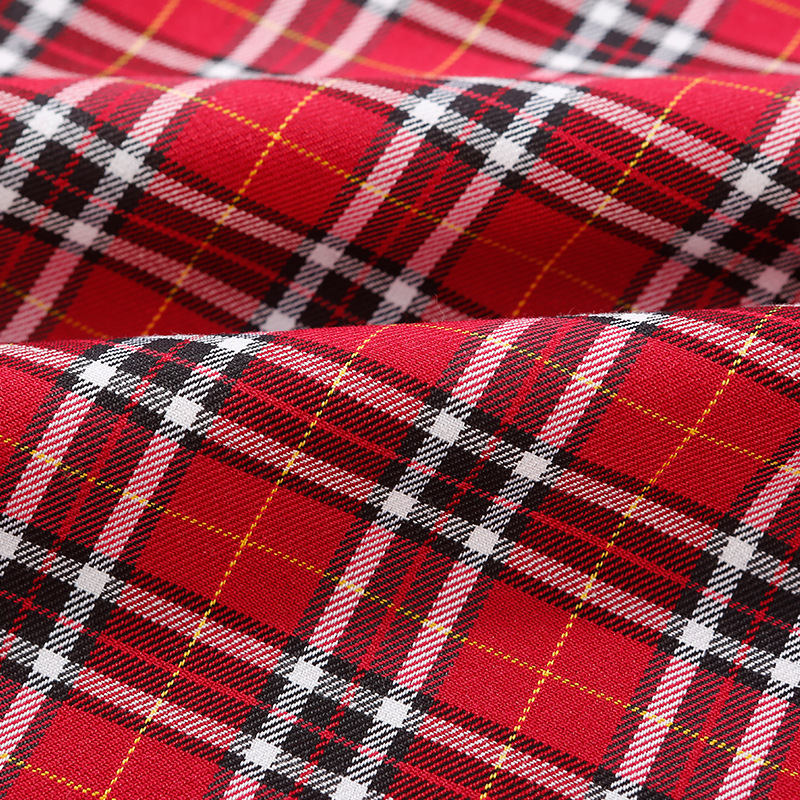 British style Scottish Plaid twill dyed plaid twill dyed plaid school dress fabric