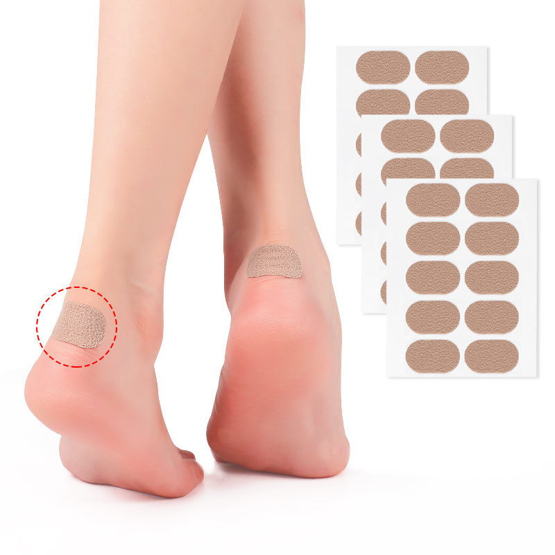 Sweat Absorbing Breathable Anti-wear Foot Sticker High-heeled Shoes Anti-drop Post Sticker Small Oval Corn Eye Sticker Multifunctional Flannel Casual Sticker