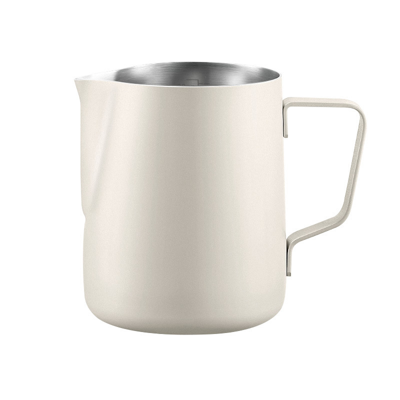 源尖口花引きシリンダーは304ステンレスコーヒー花引きカップ専門コーヒーマシンミルク泡カップ器具を厚くした|undefined