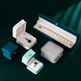 Spot Crown buckle jewelry box high-grade jewelry storage box wholesale jewelry box ring necklace box bracelet box