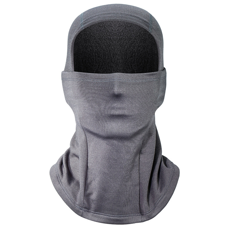 Cross-border 2024 winter new fleece-lined warm cold windproof face protection riding ski mask wholesale