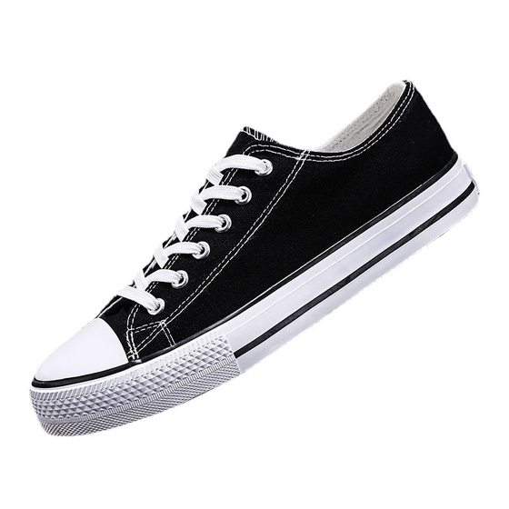 Canvas Shoes Men's Spring and Autumn New Couple's Trendy Harajuku Vintage Men's Casual Shoes Low-top All-match Student Sneakers