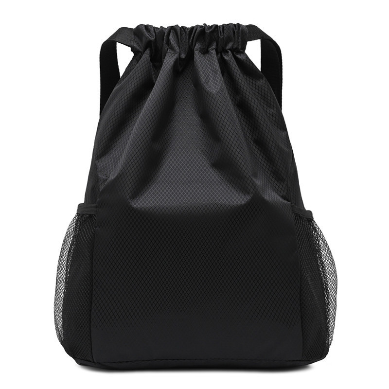 Fixed LOGO Drawstring Pocket Backpack Men's and Women's 2022 New Arrival Backpack Large Capacity Drawstring Fitness Basketball Bag