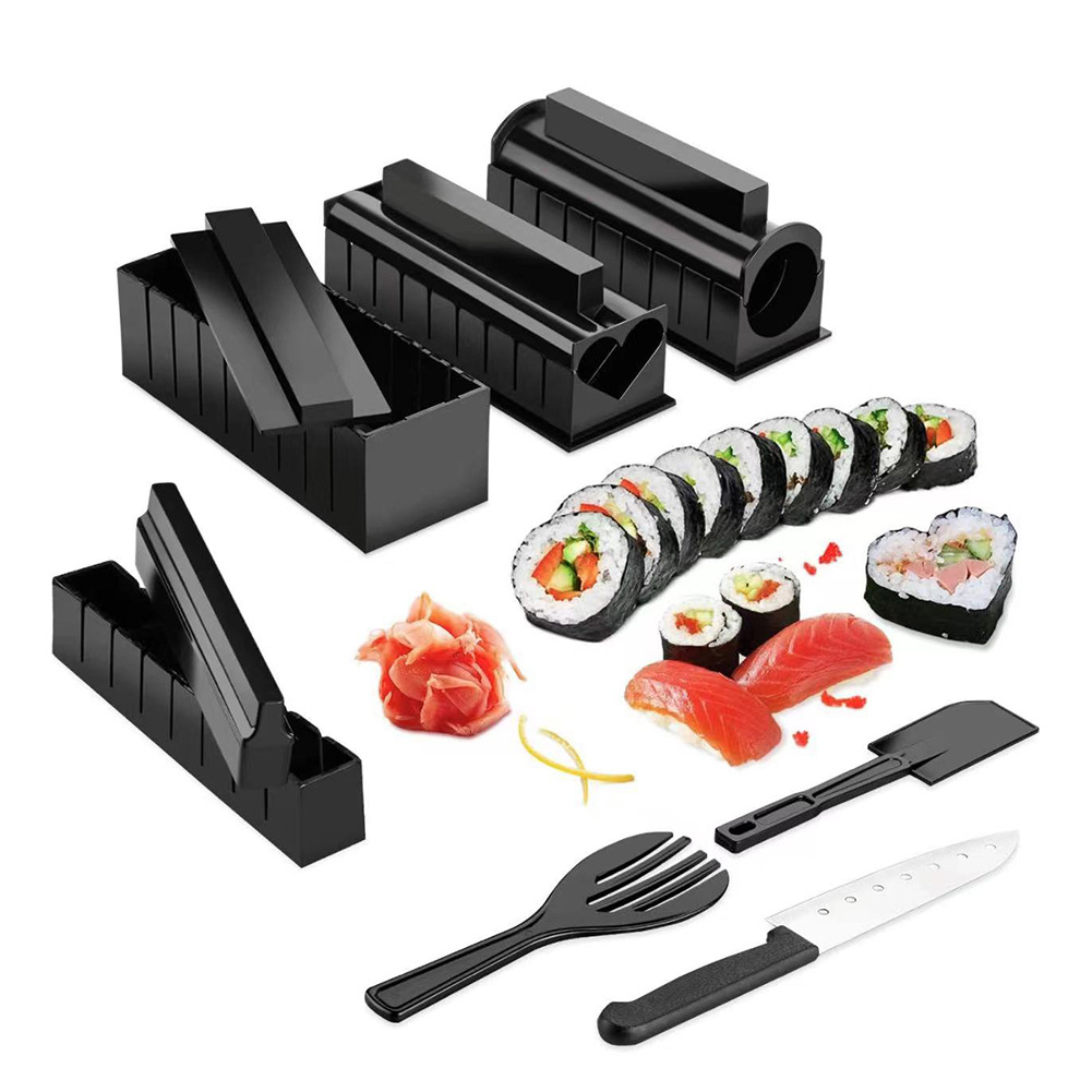 Cross-border Explosions Multifunctional Sushi Tool DIY Home Creative Cuisine Sushi Manual Rice Roll Combination Set