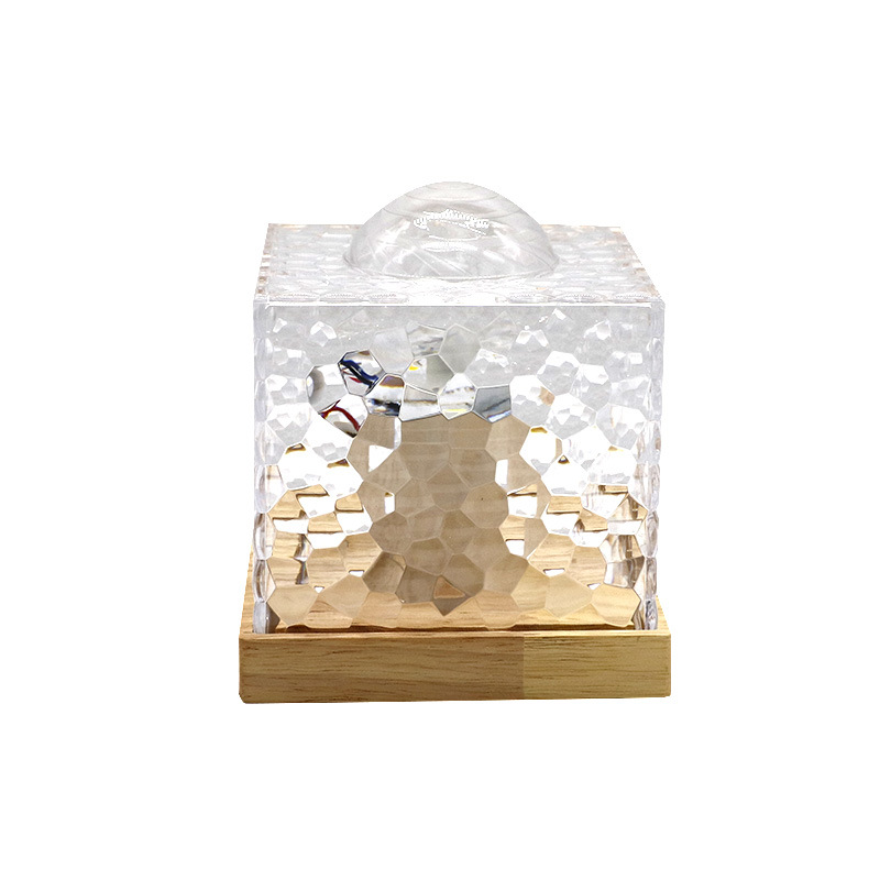 Little Red Book TikTok rotating water ripple night light creative bedside flame atmosphere light gift Starry Sky universe projection
