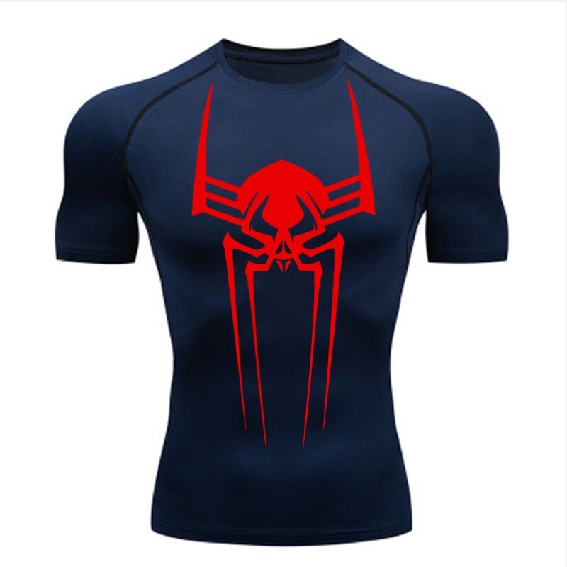 半袖速乾衣運動tシャツランニングボトムスジム訓練服男性通気性排汗弾性レオタード|undefined