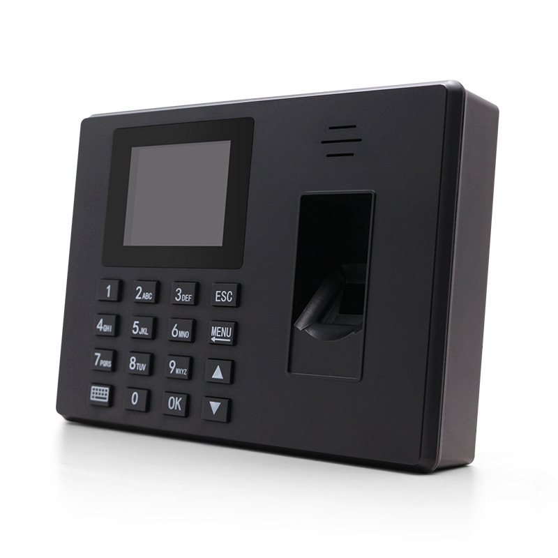 Cross-border Explosions Bafeng F06 Attendance Machine Fingerprint Identification Chinese and English Cross-night Attendance Commuting Password Card Machine