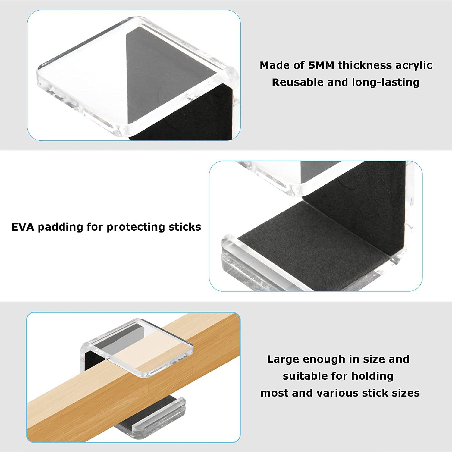 Ice hockey stick display rack hanger storage ice hockey stick wall rack holder ice hockey stick storage box