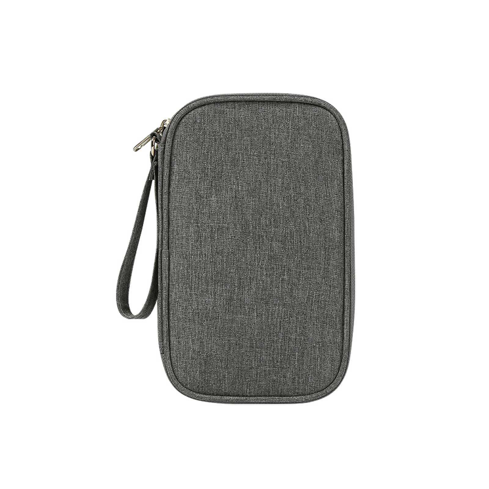 New flat digital bag storage bag multi-function data cable storage bag mobile power earphone storage bag