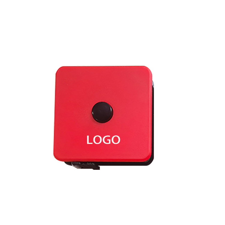 Factory direct supply new square leather tape measure plastic two-meter leather tape measure plastic leather tape measure