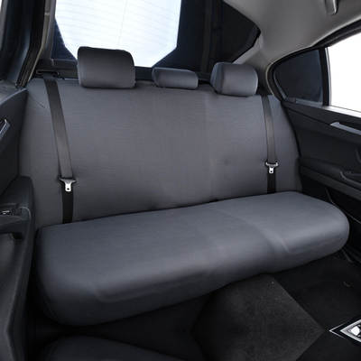 General elastic car rear three-person seat cover fabric dustproof cushion backrest headrest integrated dust cover foreign trade