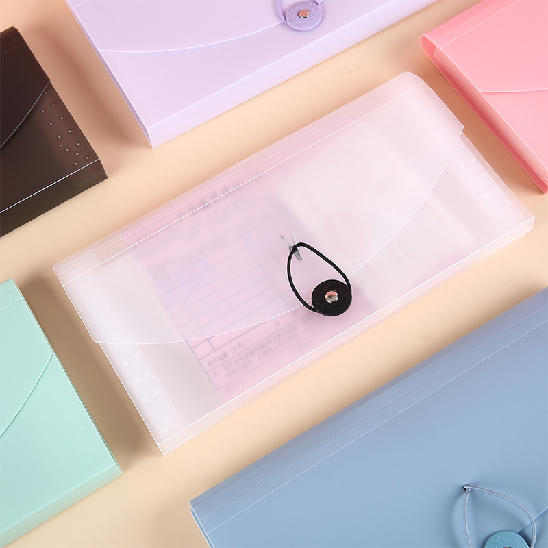 B6 organ bag multi-layer portable pp Folder 13 grid financial supplies value-added tax invoice documents bill storage bag