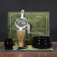 Matcha bowl bright black 7-piece color box