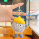 Wool hat small briquettes-gray