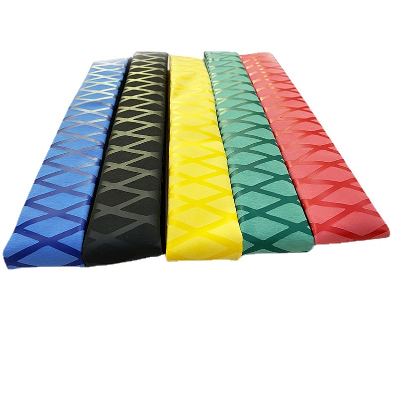 Wholesale non-slip anti-electric heat shrink sleeve color pattern heat shrink Tube Fishing Rod sweat belt handle cover fishing gear direct sales