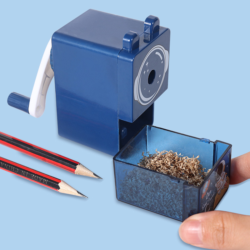 Student cartoon pencil sharpener hand hand into the lead pencil sharpener saving single hole pencil stationery prizes wholesale