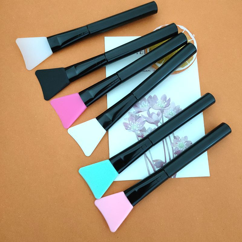 Source supply mask brush silicone mask brush makeup brush soft head silicone adjustment stick DIY beauty tools