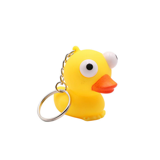 Vent squeeze toy decompression toy squeeze doll boring decompression pinch Music Pop Eye with Keychain