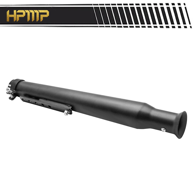Retro modified exhaust pipe muffler SR400 Xinyuan 400CG125 Tianjun Ranger straight exhaust pipe tail section