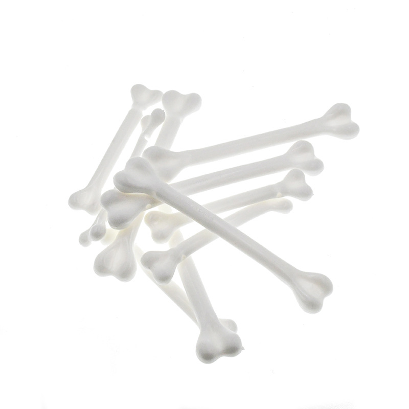 Cross-border Halloween Carnival Simulation Plastic Small Bone Decorations Realistic Human Bone Props Skeleton