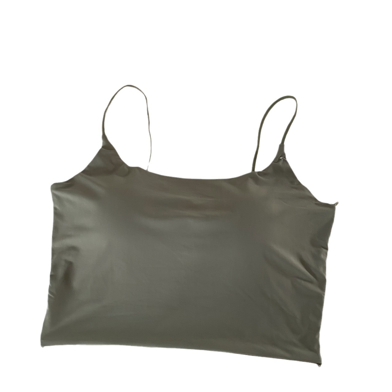 Ice Silk Beautiful Back Fixed Cup Summer Inner Sling Tube Top Anti-running Light Bottoming Outer Wear One-piece Gathered Sexy Chest Wrap