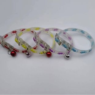 Explosions dog collar night luminous absorbent dog luminous silicone collar cat dog pet collar in stock wholesale