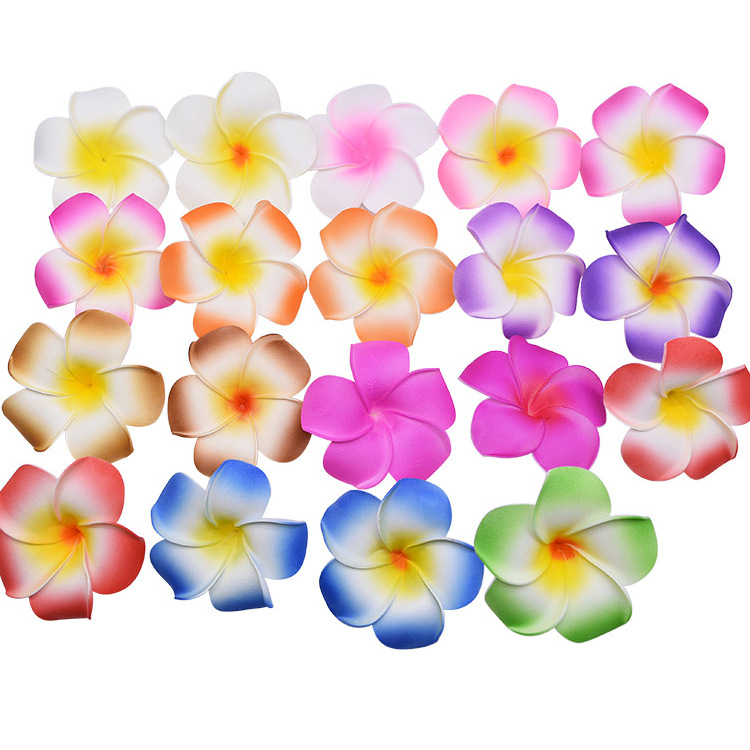 Color Plumerosa Hair Clip Hair Accessories Flower Hair Accessories Decoration Seaside Holiday Flower Simulation Gift Accessories Plumerosa Flower