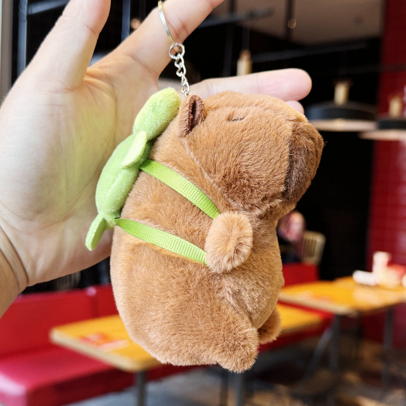 Kapibala Plush Toy Capybara Doll Doll Keychain Catching Doll Machine Doll Boutique Plush Pendant