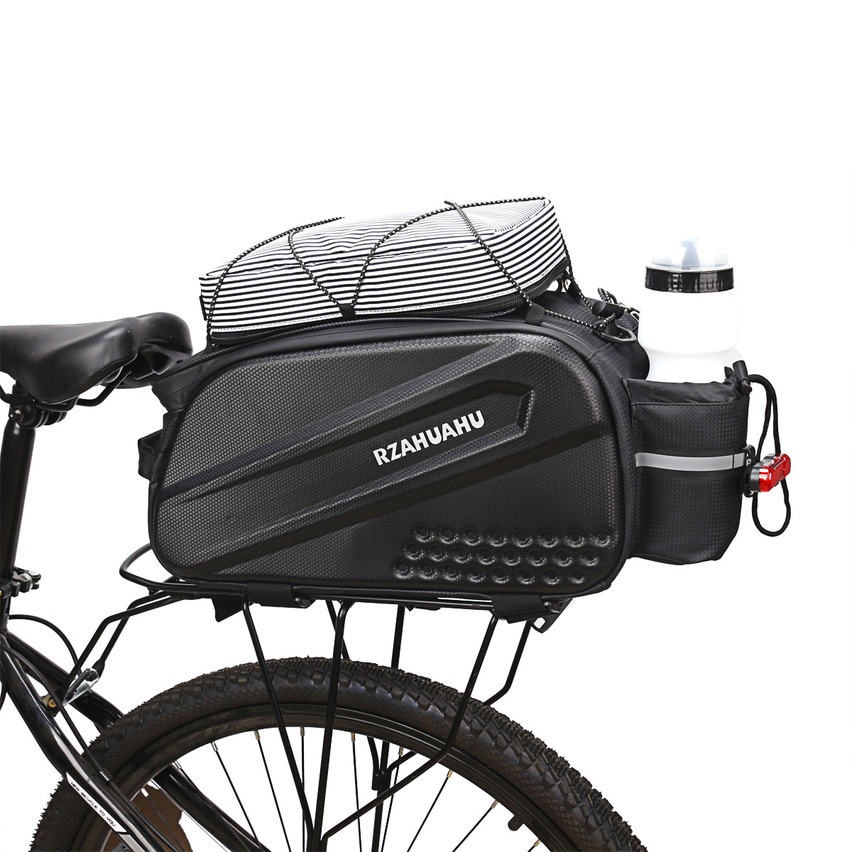 Bicycle driving bag hard shell rear shelf bag mountain bike carrying bag tail bag front and rear seat bag cycling accessories
