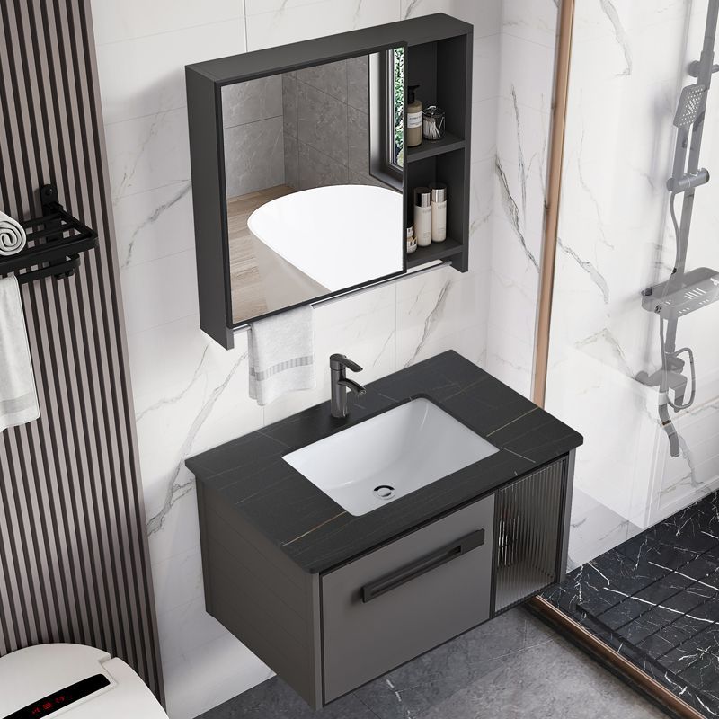 Bathroom Cabinet Combination Modern Simple Wash Basin Integrated Wash Basin Bathroom Washstand Nordic Style Bathroom Set