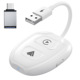 Apple/Android Universal Carplay Round White