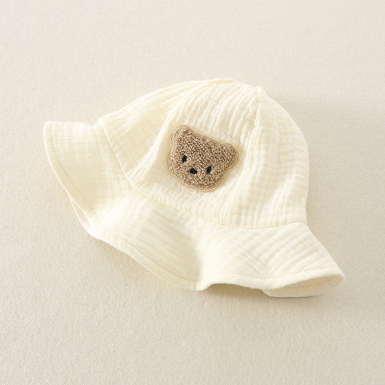 Newborn baby boys and girls summer thin strap boneless cotton gauze one-piece romper super cute western style romper