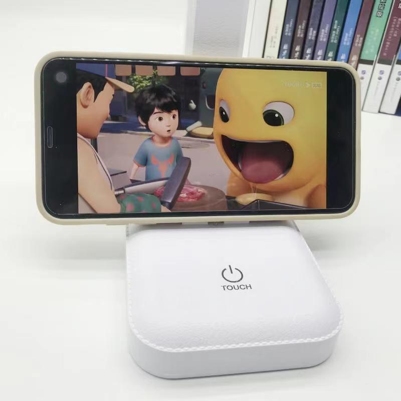 New USB rechargeable eye protection multifunctional folding book lamp creative desk lamp simple bedroom reading book lamp stall photo