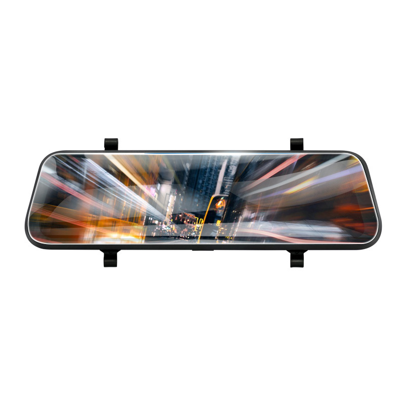 Nouveau rétroviseur enregistreur multimédia en streaming de 9,66 pouces HD écran tactile plein écran 10 pouces Pièces automobiles Auto moto commerce extérieur transfrontalier_voghion.com