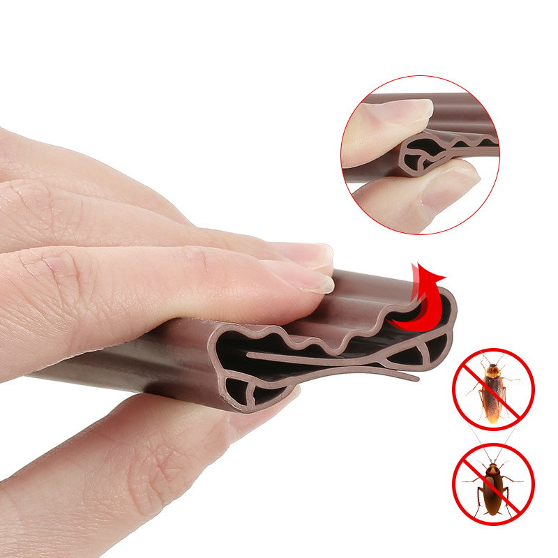 Door Slit Sealing Strip Door Bottom Wind-proof Insect-proof Entry Door Wind-proof Artifact Bedroom Room Door Gap Sound Insulation Strip