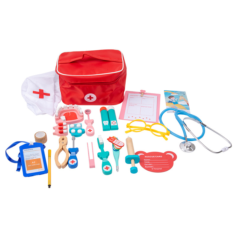 Little Doctor Children's Simulation Play-house Medical Kit suit Girl Nurse Injection Boy Stethoscope Toy