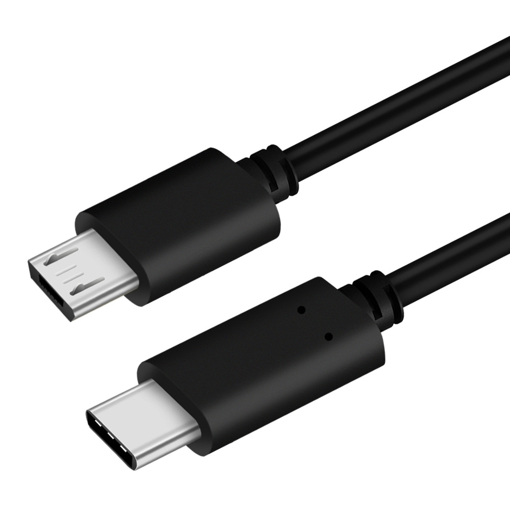 typec轉micro usb充電數據線USB-C對安卓手機快充線耳機線OTG功能