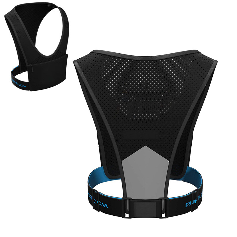 2021 new sports waist bag running mobile phone bag shoulder vest reflective strip chest bag can be printed LOGO pattern spot