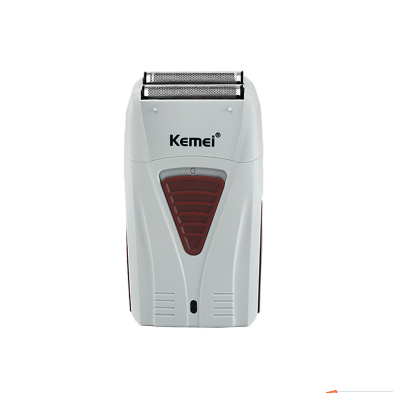 Kemei shaver KM-3382 push white gradient oil head special shaving head artifact haircut whitening device shaver