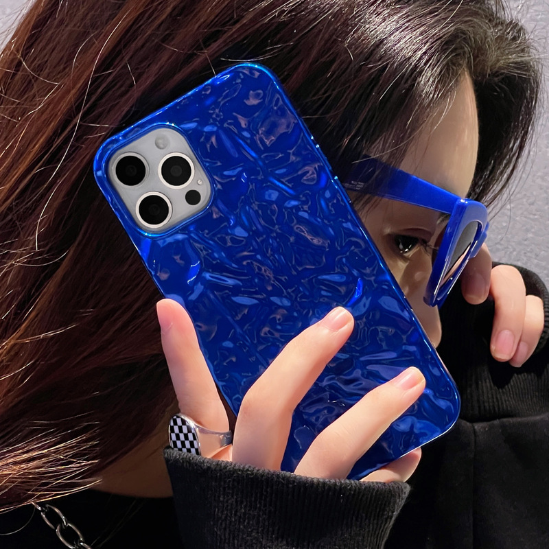 しわiphone16メッキ携帯ケースinsシリコンケース14promax対応アップル12新型カップルX|undefined