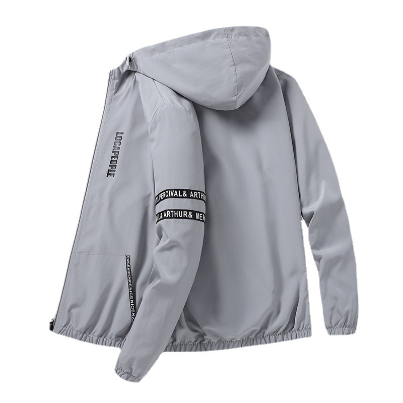 Daifa Men's Jacket 2021 Autumn New Loose Casual Youth Men's Hooded Jacket Trendy Large Size Top