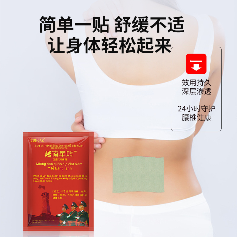 From Vietnam White Tiger Wanjin Paste Army Paste Cervical Synovium around Shoulder Lumbar Muscle Strains Bone Increasing Paste Tourism