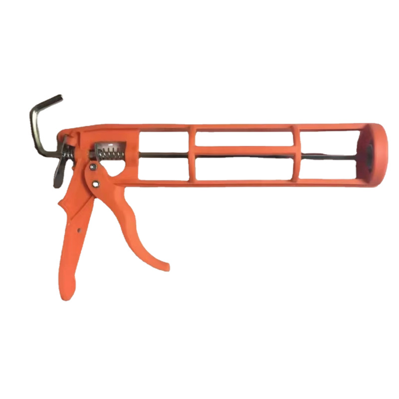 Manual aluminum alloy glass glue gun soft glue gun labor-saving glue caulking gun silicone structure seaming agent sealant grab