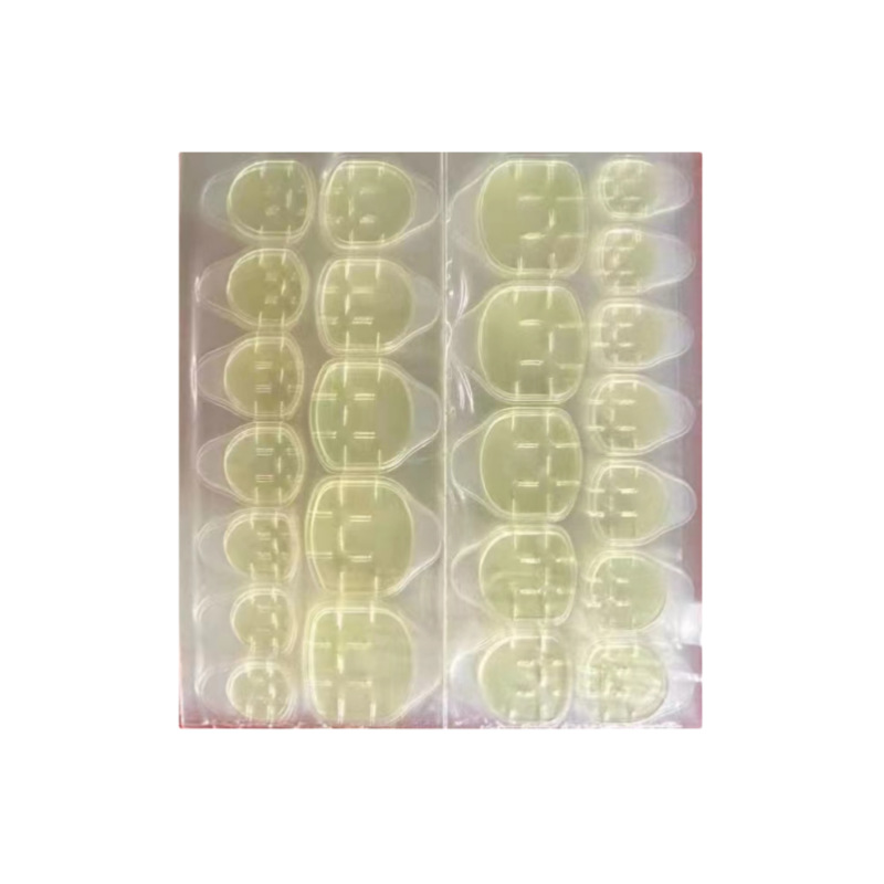 [Children's nail jelly glue kit] Hand-use strong sticky yellow jelly glue invisible glue wear nail jelly paste