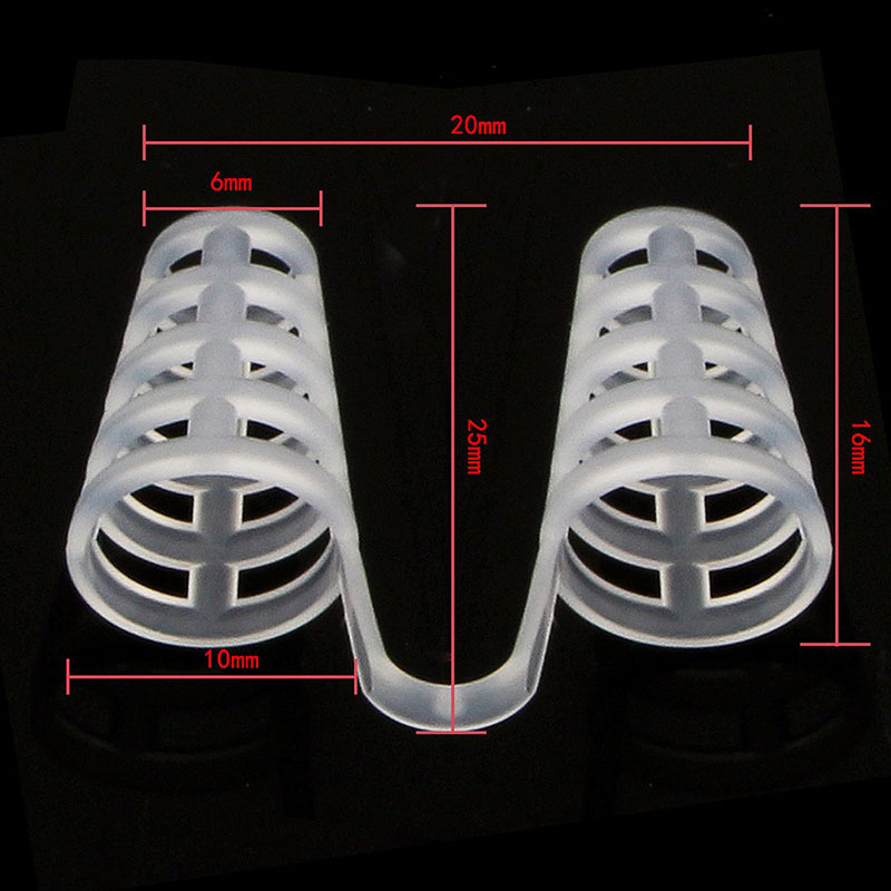 Silicone Snore Stop Snore Stop snore mini nose clip 8 installed Snore Stop Snore Stop snore from stock