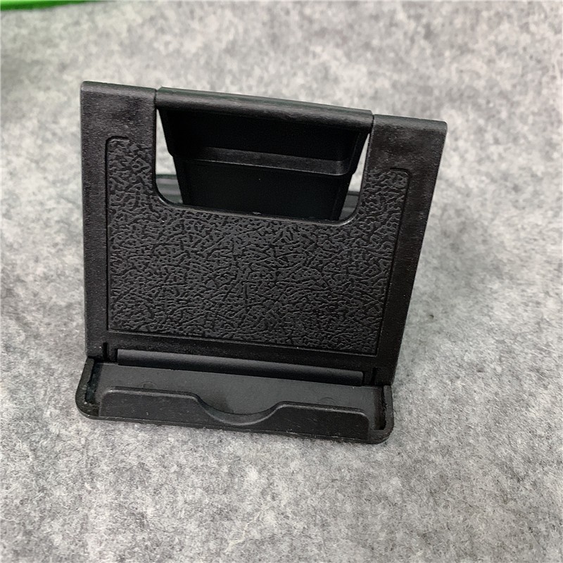 Factory gift folding desktop mobile phone plastic square bracket portable creative support mobile phone tablet phone holder